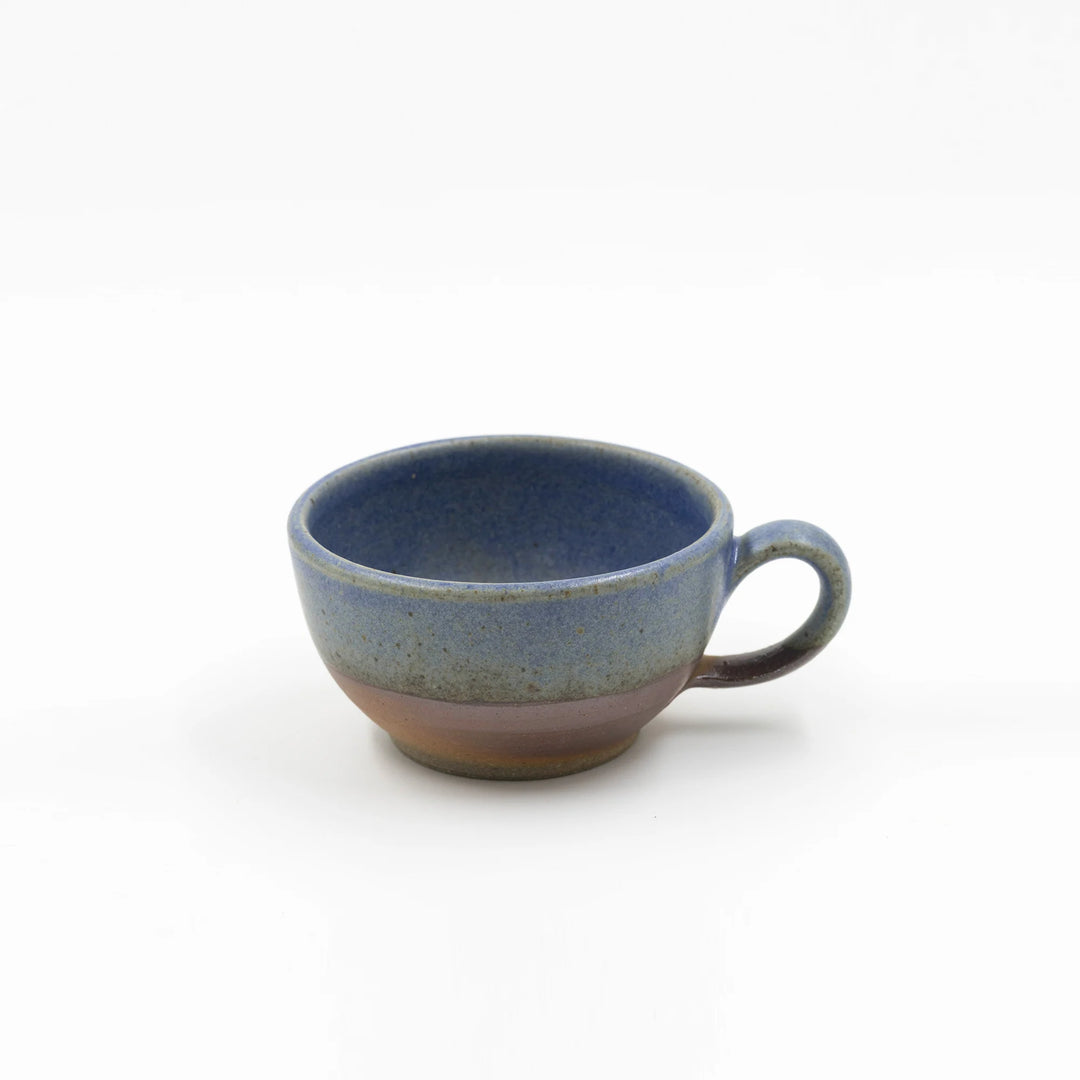 Kaffe Cup - Cappuccino, Matte Blue, Mocha