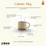 Load image into Gallery viewer, Cylindre Mug - Large, Beige
