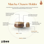 Load image into Gallery viewer, Matcha Chasen Holder - Beige