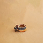 Load image into Gallery viewer, La Vara Sugar Pot - Blue, Beige
