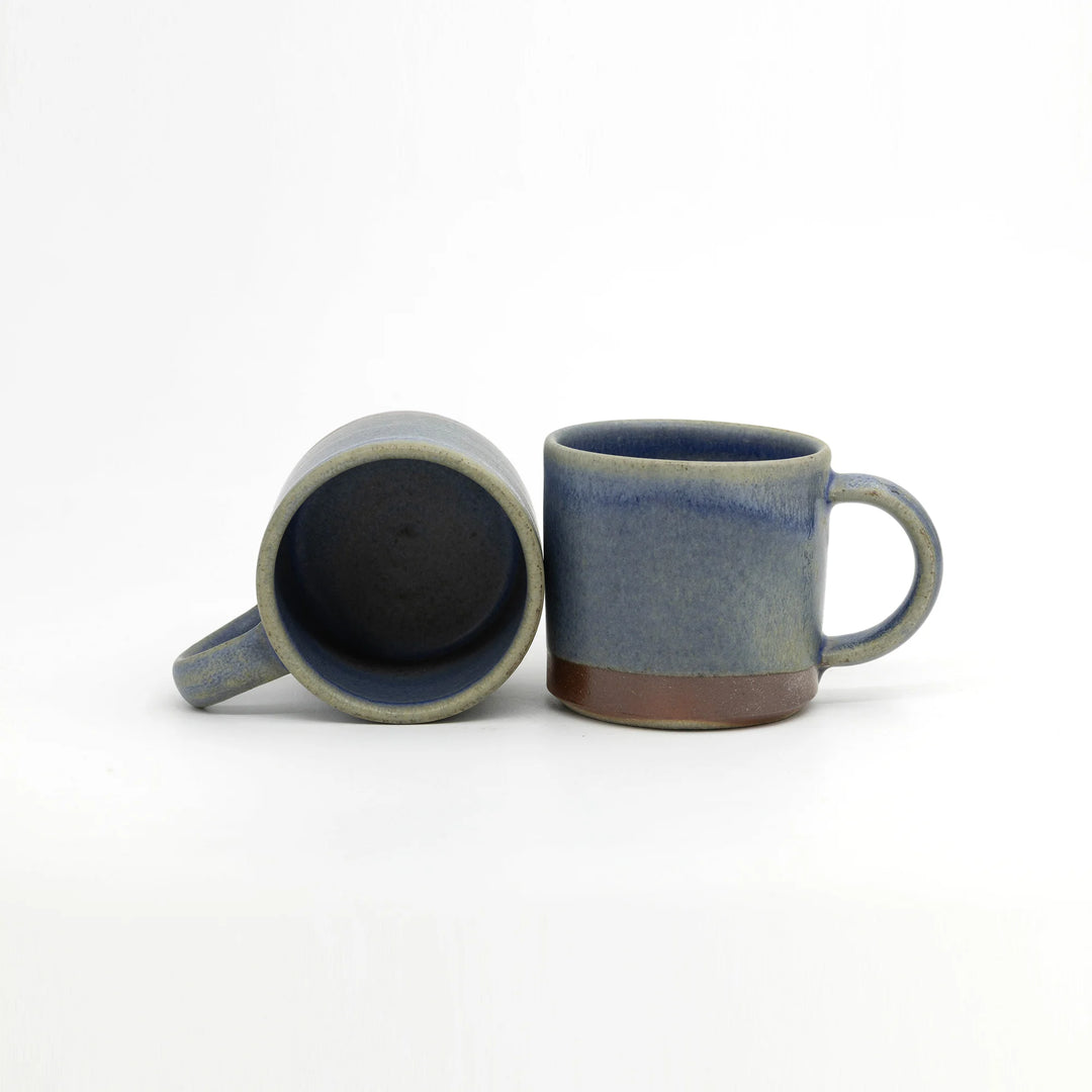 Cylindre Mug - Large, Matte Blue