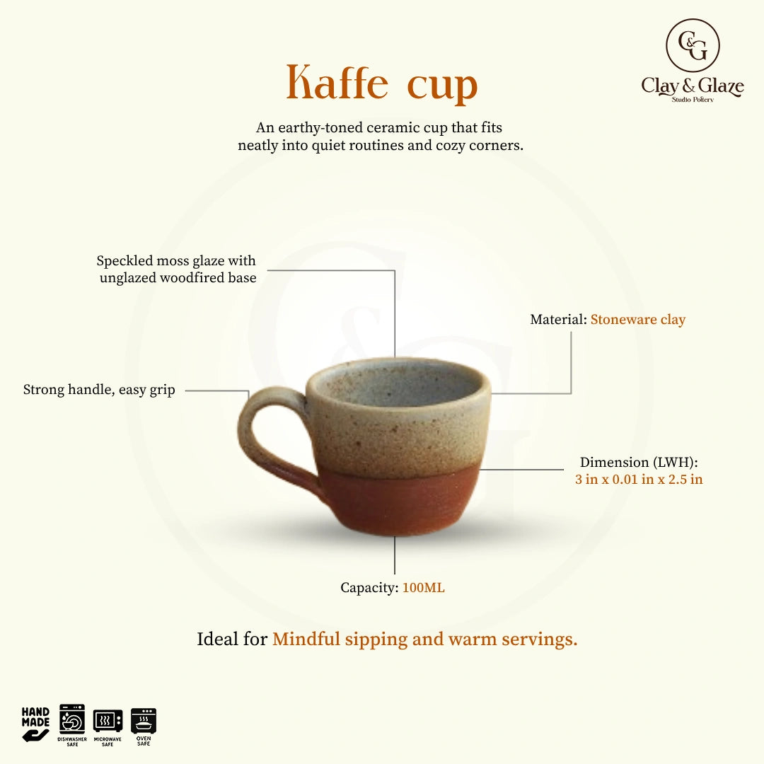 Kaffe cup - Espresso, Matte Blue