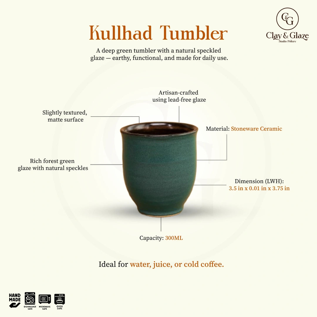 Kullhad Tumbler - Forest Green