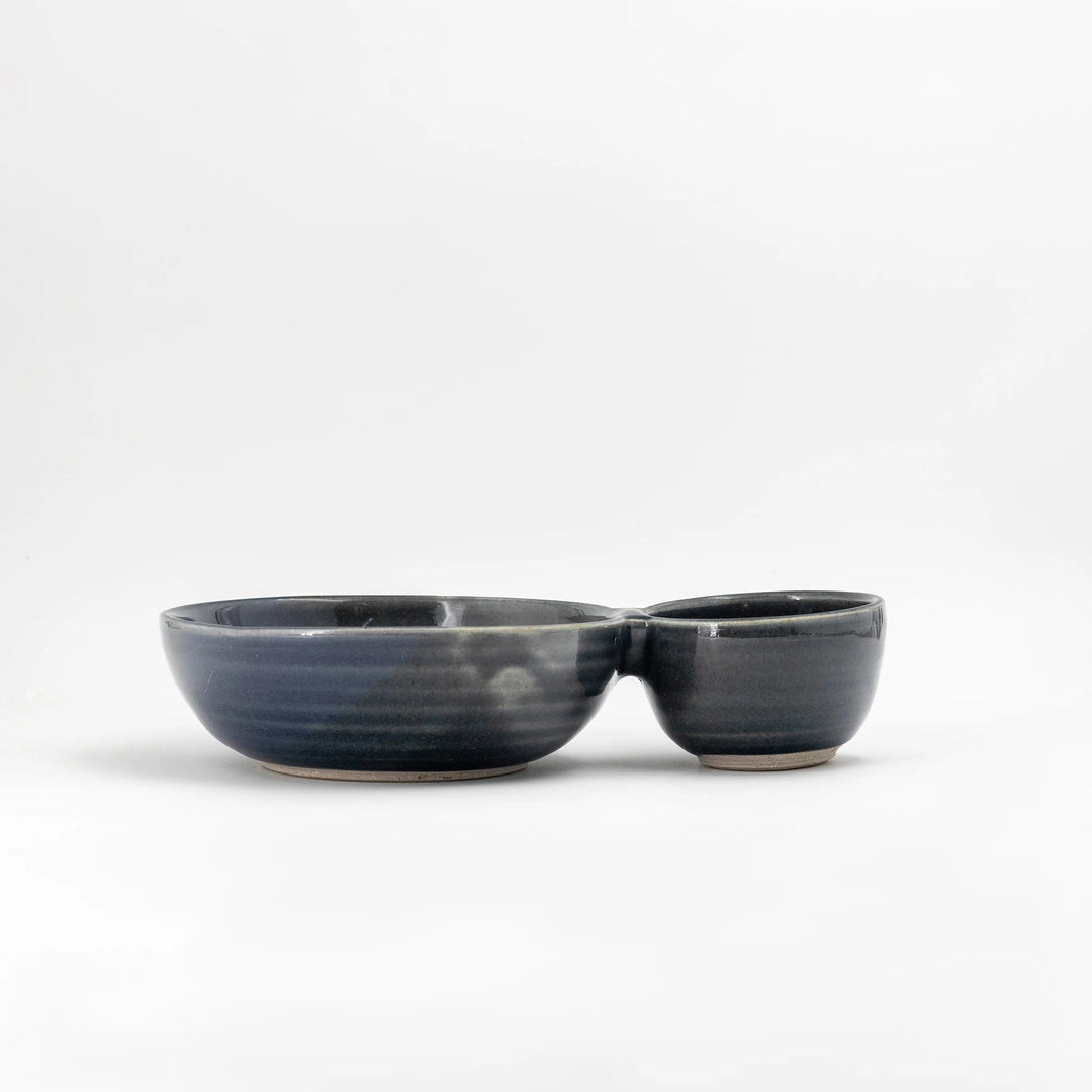 Adjoin Chip & Dip Bowl - Ocean Blue