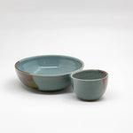 Load image into Gallery viewer, Adjoin Chip &amp; Dip Bowl - Sky Blue