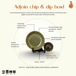 Load image into Gallery viewer, Adjoin Chip &amp; Dip Bowl - Peridot Green