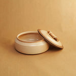 Load image into Gallery viewer, Cane Handle Casserole - Beige
