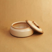 Cane Handle Casserole - Beige