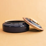 Load image into Gallery viewer, Cane Handle Casserole - Royal Blue

