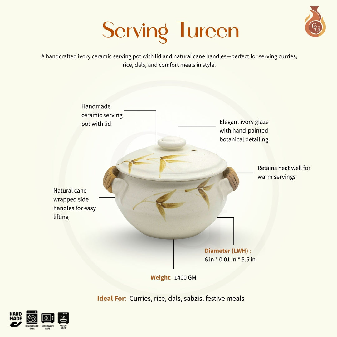 Serving Tureen - Ivory