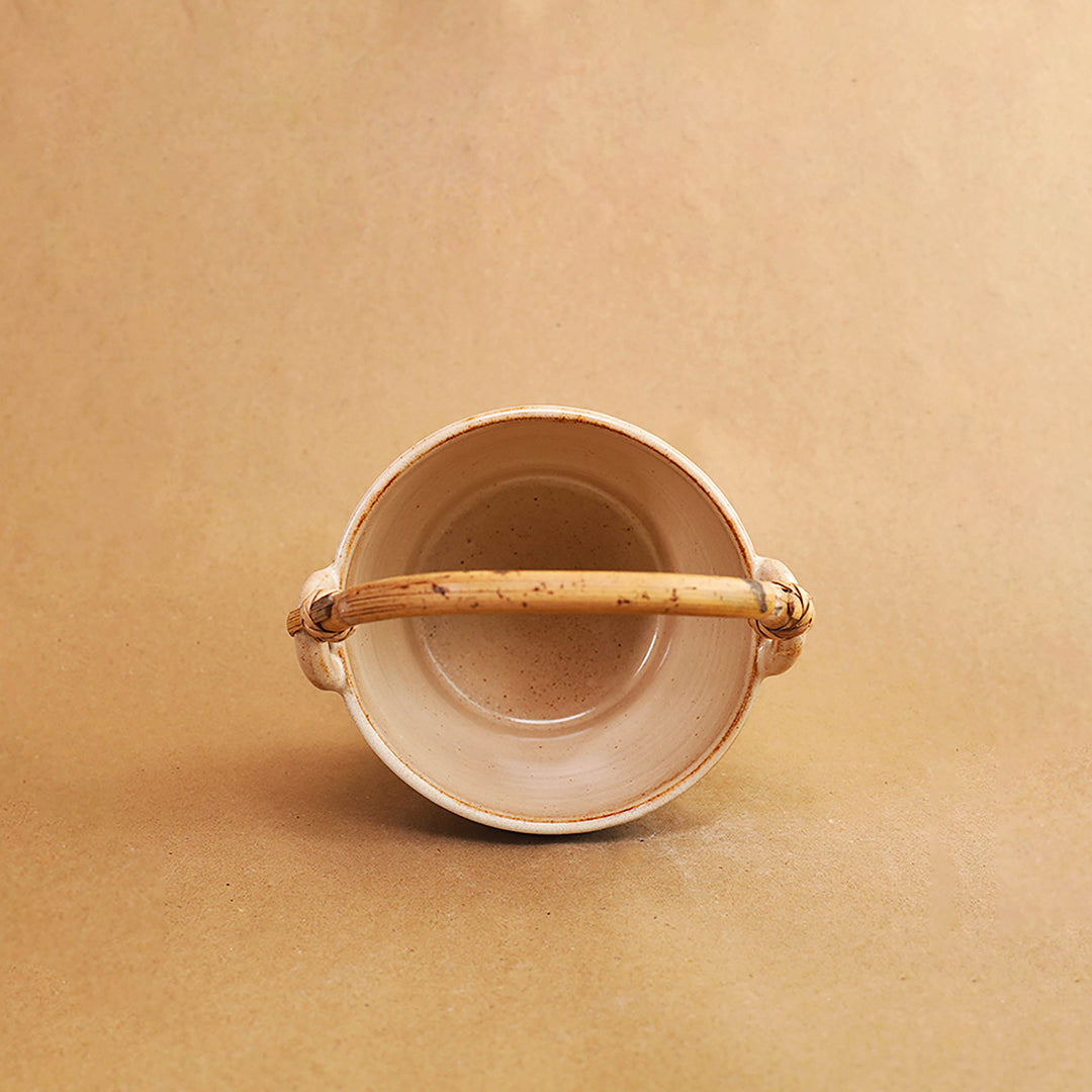 Godet Serving Bowl - Beige