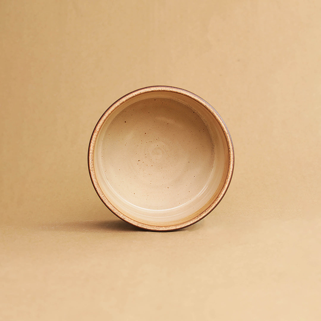 Cadre Serving Bowl - Blue, Beige