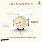 Load image into Gallery viewer, Cane Serving Platter - Ivory