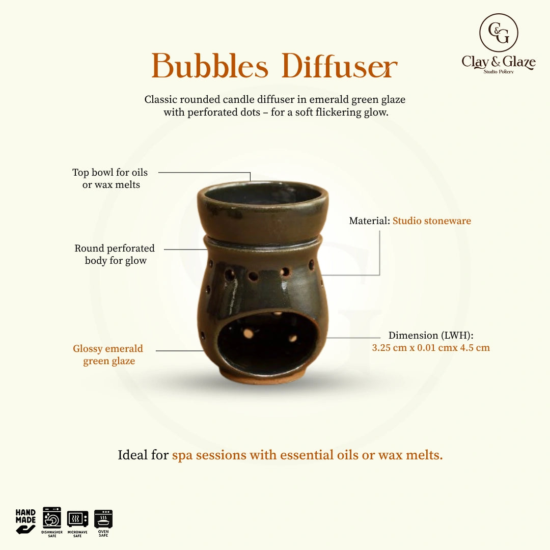 Bubbles Diffuser - Emerald