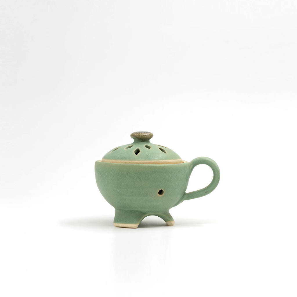 Frankincense Dhoop Dish - Turquoise – Clay & Glaze