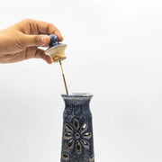 Aroma incense stick holder - Blue, Beige