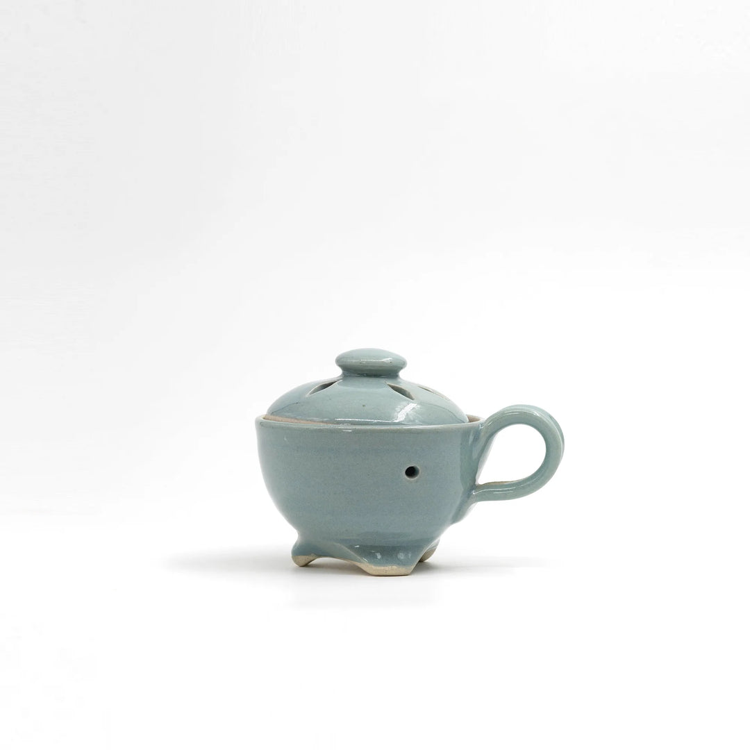 Frankincense Dhoop Dish - Sky Blue