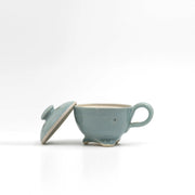 Frankincense Dhoop Dish - Sky Blue