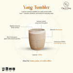 Load image into Gallery viewer, Yang Tumbler - Yang White

